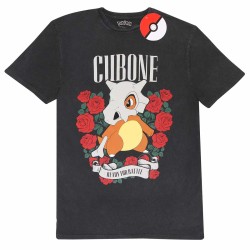 T-shirt - Pokemon - Acid Wash - Osselait