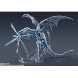 Figurine articulée - S.H.MonsterArts - Yu-Gi-Oh! - Dragon Blanc aux Yeux Bleus