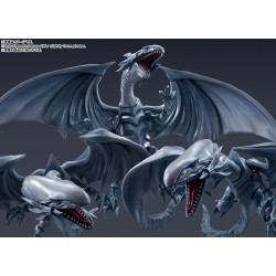 Figurine articulée - S.H.MonsterArts - Yu-Gi-Oh! - Dragon Blanc aux Yeux Bleus