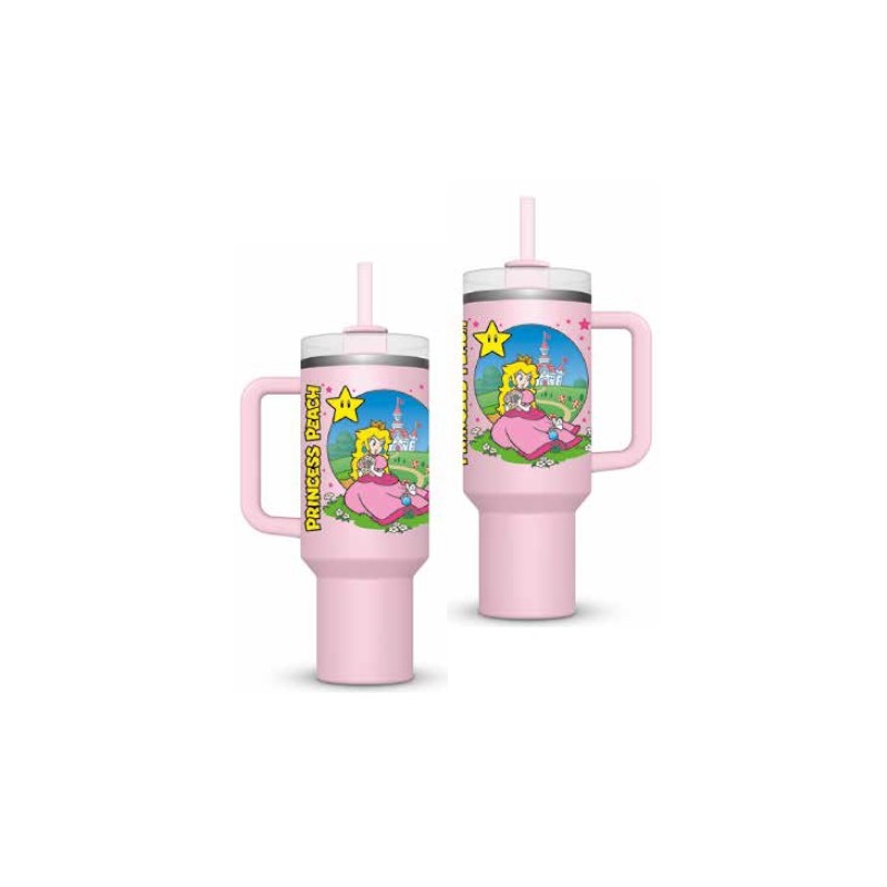Travel Mug - Super Mario - Princess Peach