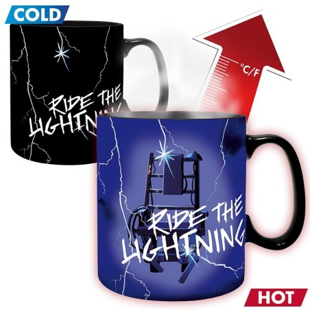 Mug - Thermo-réactif - Metallica - Ride the Lightning