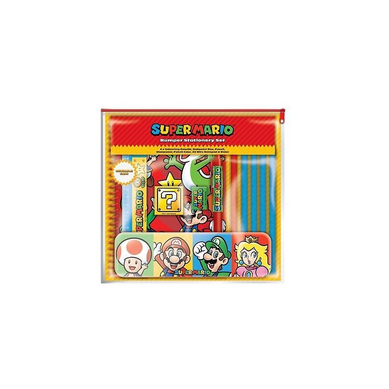 Stationery set - Super Mario - Characters
