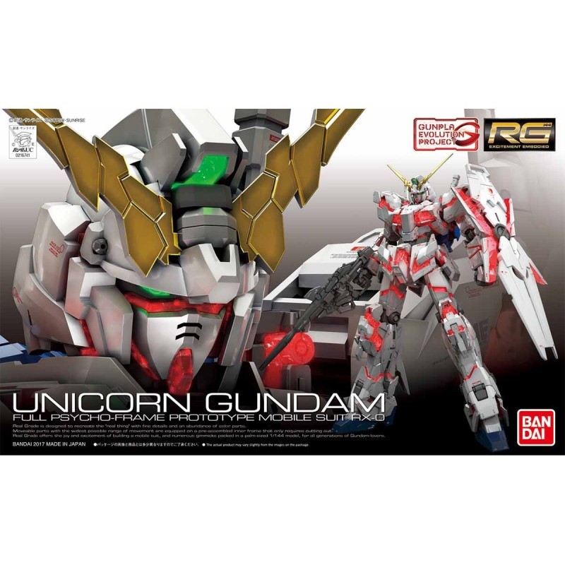 Model - Real Grade - Gundam - Unicorn