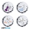 Assiette - La Reine des Neiges - Set de 4 Assiettes