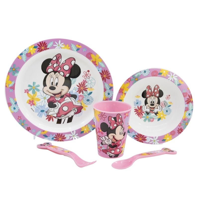 Set de vaisselle - Mickey & ses amis - Minnie Mouse