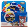 Set of dishes - Paw Patrol - Chase, Rubble & Marshall
