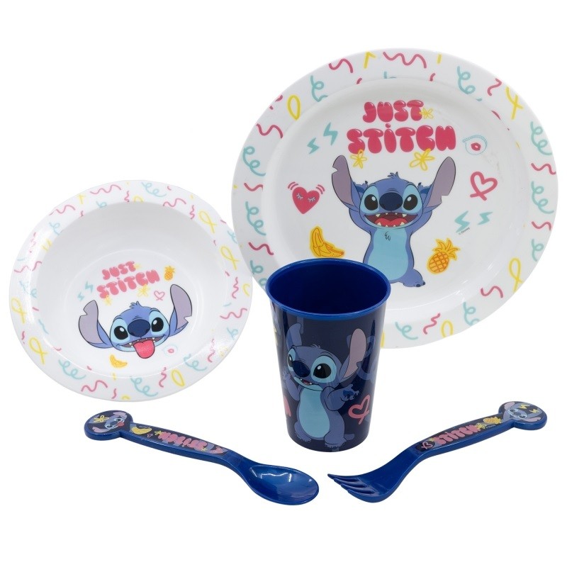 Set of dishes - Lilo & Stitch - Stitch