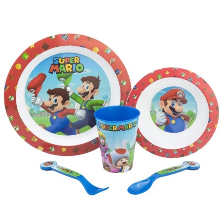 Set de vaisselle - Super Mario - Personnages