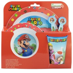 Set de vaisselle - Super Mario - Personnages