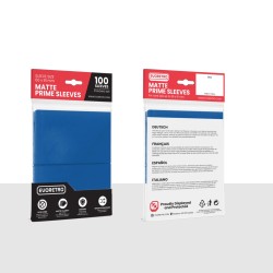 Sleeves - 100 pieces - Standard - Matte Blue