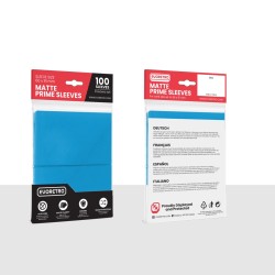 Sleeves - 100 pieces - Standard - Matte Light Blue