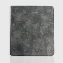 Sleeves - Prestige Ringed Binder Zip 9 Pockets Velvet Black