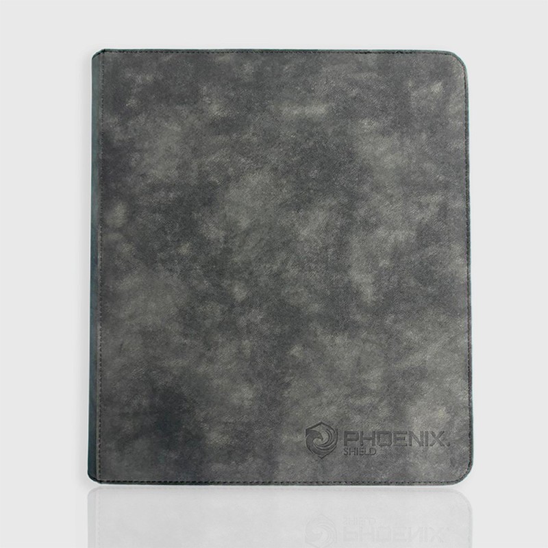 Sleeves - Prestige Ringed Binder Zip 9 Pockets Velvet Black