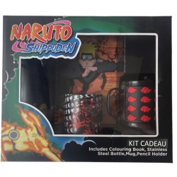 Set - Naruto - Bottle + Pencil holder + mug + Notebook