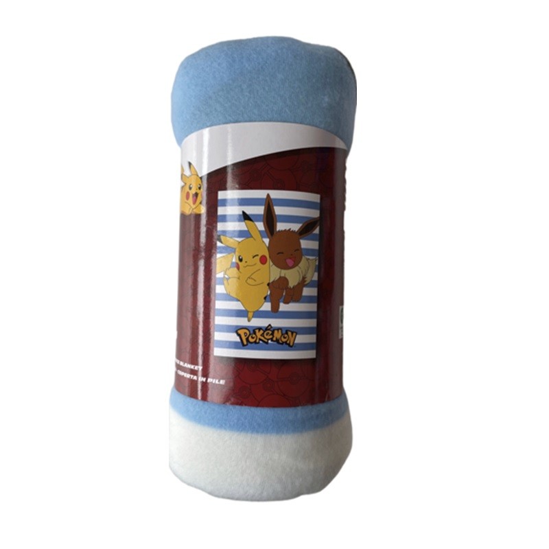 Blanket - Pokemon - Pikachu & Eevee