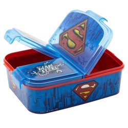 Boîte à repas - Multi compartiments - Superman - Symbole