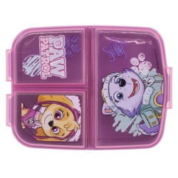 Lunch Box - Multi-compartment - Paw Patrol - Skye & Evrest
