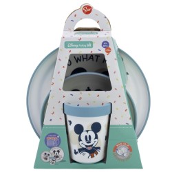 Set de vaisselle - Antidérapant - Mickey & ses amis - Mickey Mouse