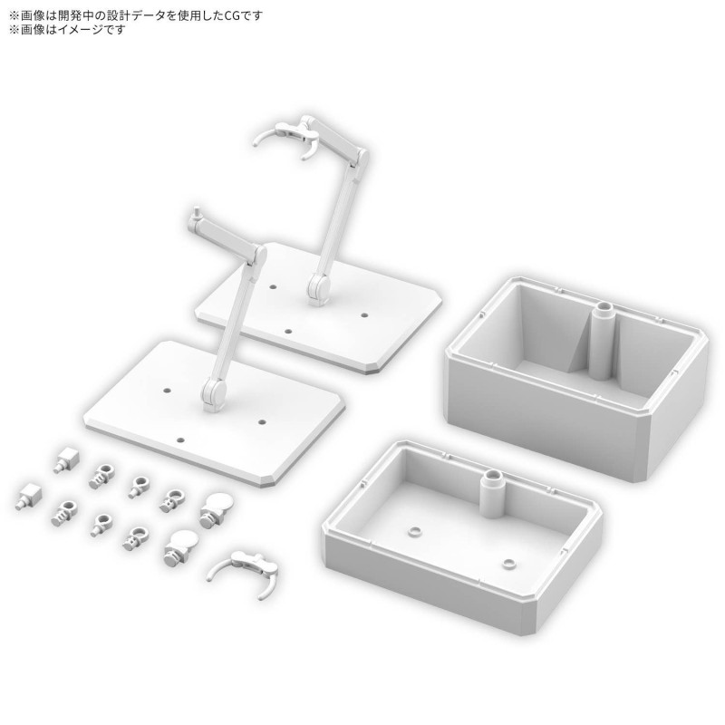 Accessoire Maquettes -  Action Base 7 (Blanc) & Option Box