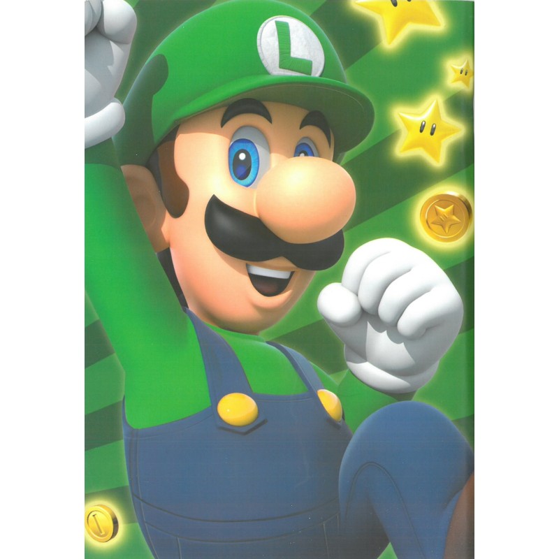 Notebook - Super Mario - Luigi
