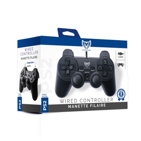 Wired controllers - PS2 - Playstation - "Moveteck Gamer PS2"