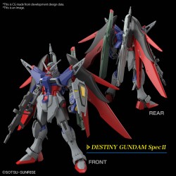 Maquette - High Grade - Gundam - Destiny Spec II & Zeus Sillouette