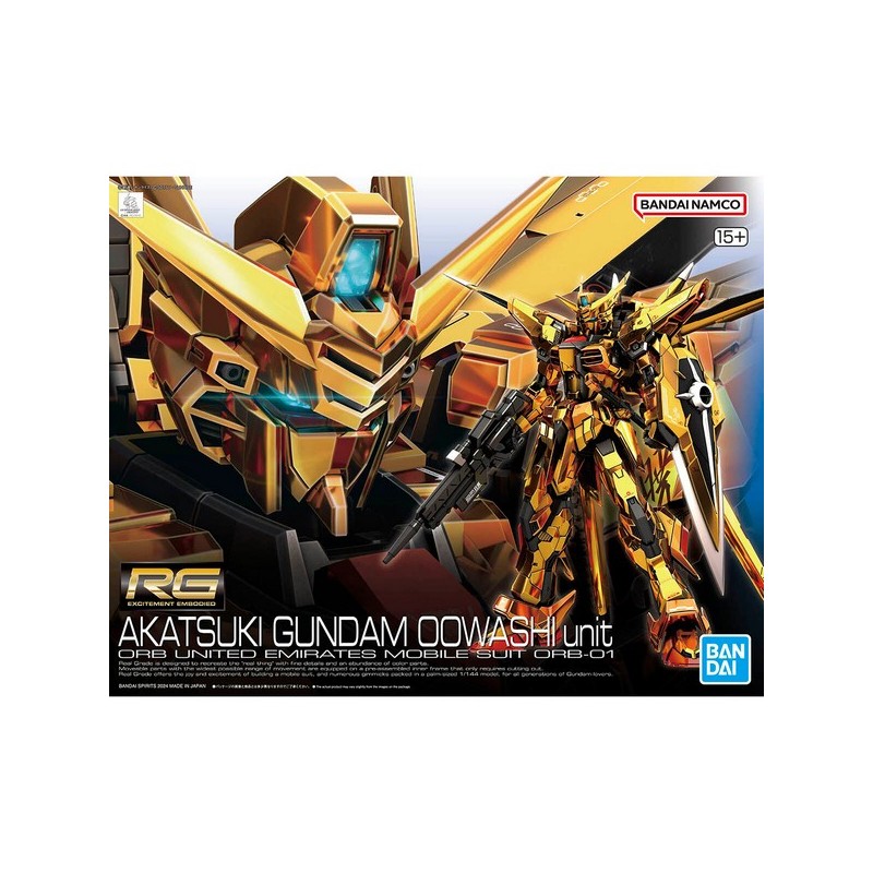 Maquette - Real Grade - Gundam - Akatsuki (Oowashi)