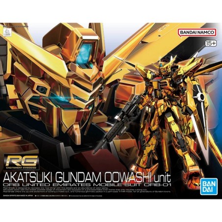 Model - Real Grade - Gundam - Akatsuki (Oowashi)