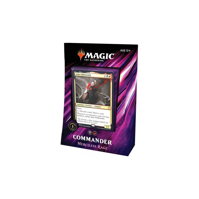 Trading Cards - Deck - Magic The Gathering - Commander 2019 - Commander Deck - Merciless Rage