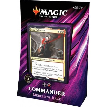 Cartes (JCC) - Deck - Magic The Gathering - Commander 2019 - Commander Deck - Merciless Rage