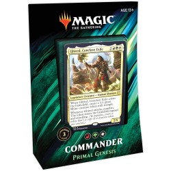 Cartes (JCC) - Deck - Magic The Gathering - Commander 2019 - Commander Deck - Primal Genesis
