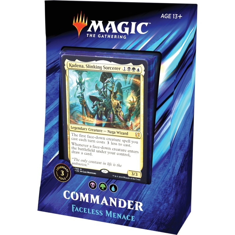 Trading Cards - Deck - Magic The Gathering - Commander 2019 - Commander Deck - Faceless Menace