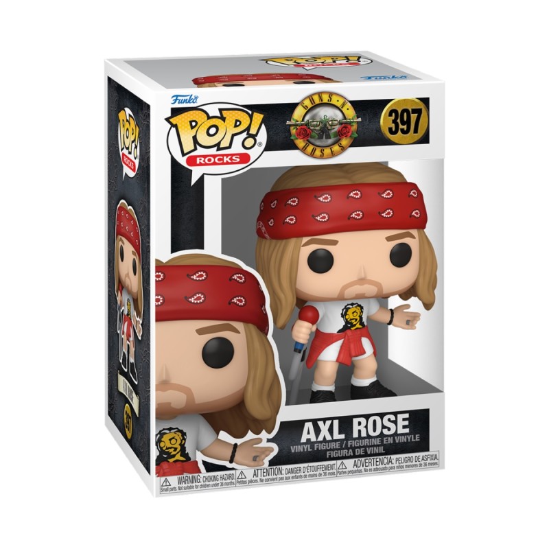 POP - Rocks - Guns N Rose - 397 - Axl Rose