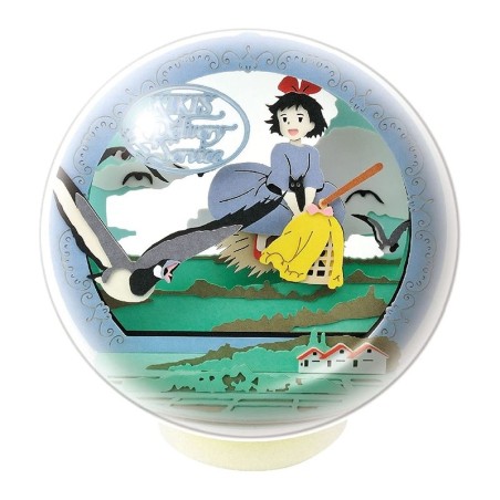 paper theatre - Kiki's Delivery Service - Flying
