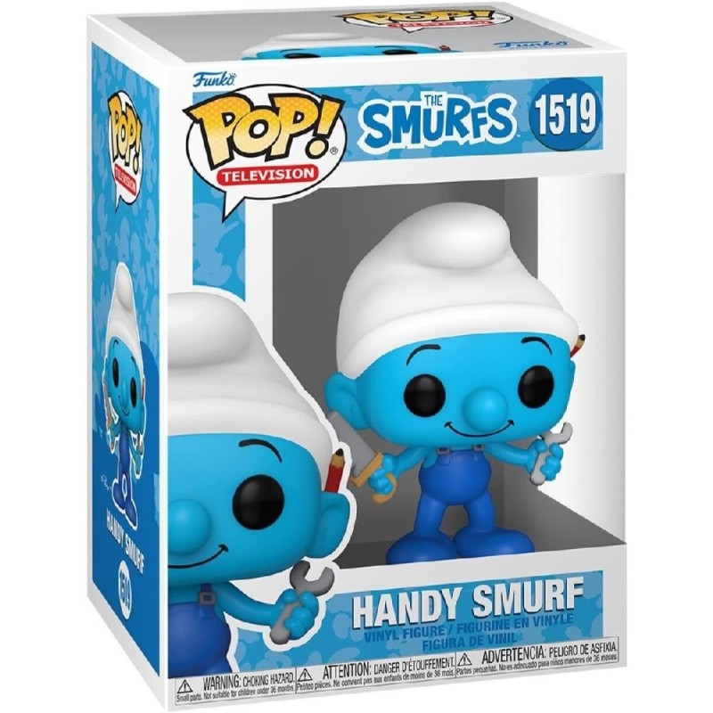 POP - Television - The Smurfs - 1519 - Handy Smurf