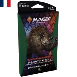Trading Cards - Blister Booster - Magic The Gathering - MTG - Theme Booster - Adventures in the Forgotten Realms - Green