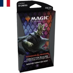 Cartes (JCC) - Booster sous blister - Magic The Gathering - MTG - Theme Booster - Adventures in the Forgotten Realms - Noir