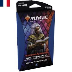 Cartes (JCC) - Booster sous blister - Magic The Gathering - MTG - Theme Booster - Adventures in the Forgotten Realms - Bleu