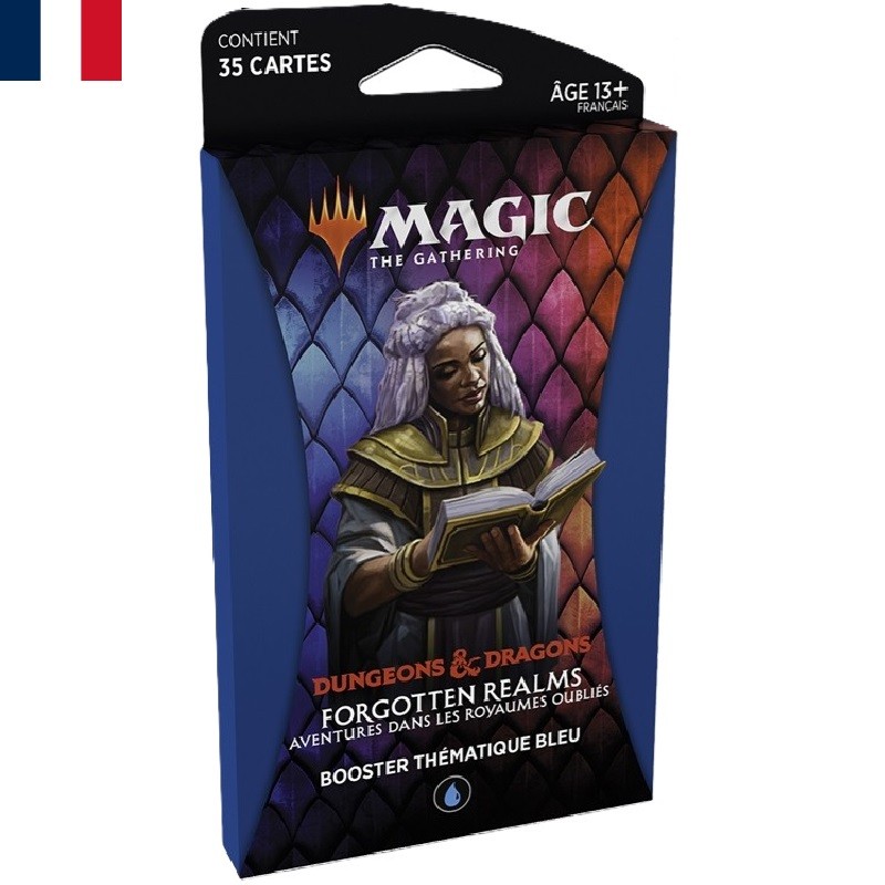 Trading Cards - Blister Booster - Magic The Gathering - MTG - Theme Booster - Adventures in the Forgotten Realms - Blue