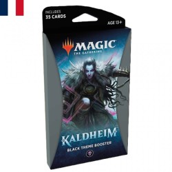 Trading Cards - Blister Booster - Magic The Gathering - Theme Booster - Kaldheim - Black