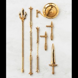 Accessoires Figurines - Saint Seiya - Display Stand Set "Power of Gold"