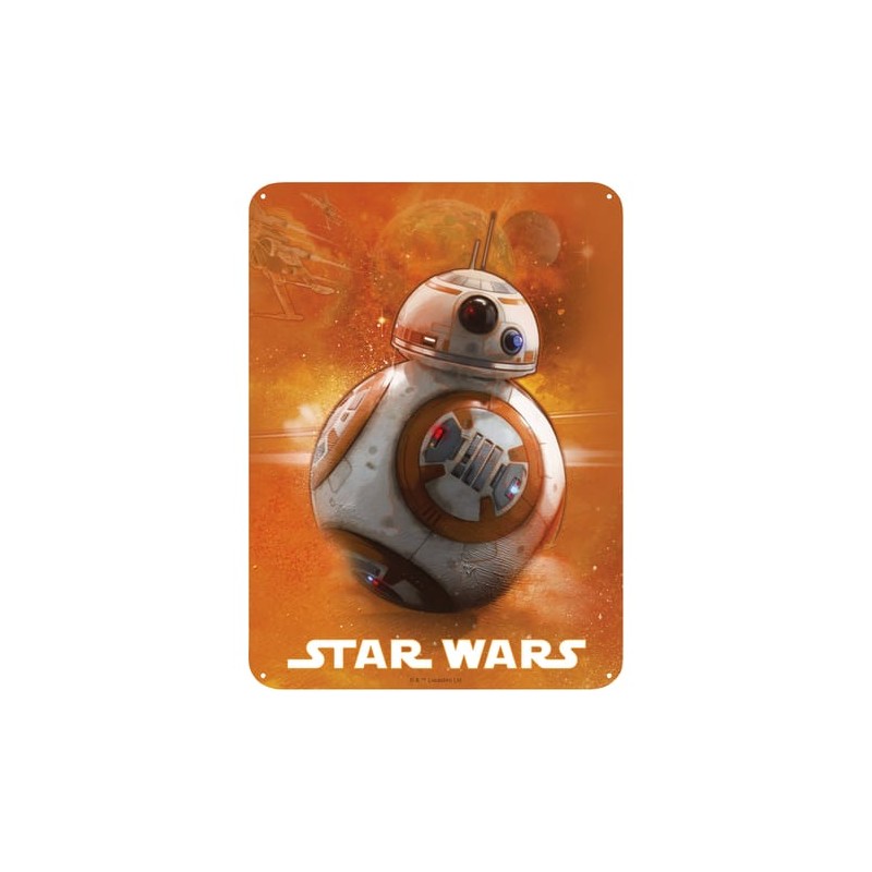 Metal plate - Star Wars - BB-8