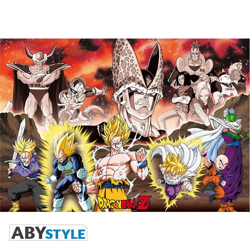 Poster - Roulé et filmé - Dragon Ball - Arc Cell