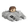 POP - Bitty - Star Wars - Han Solo & Faucon Millenium