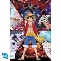 Poster - Rolled and shrink-wrapped - One Piece - Luffy vs New World