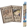 Poster - Set of 2 - One Piece - Wanted Sabo & Ace