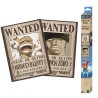 Poster - Pack de 2 - One Piece - Wanted Luffy & Zoro