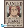 Poster - Set of 2 - One Piece - Wanted Shanks & Teach