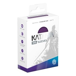 Sleeves - 100 Pcs - Katana - Standard - Iris Bloom