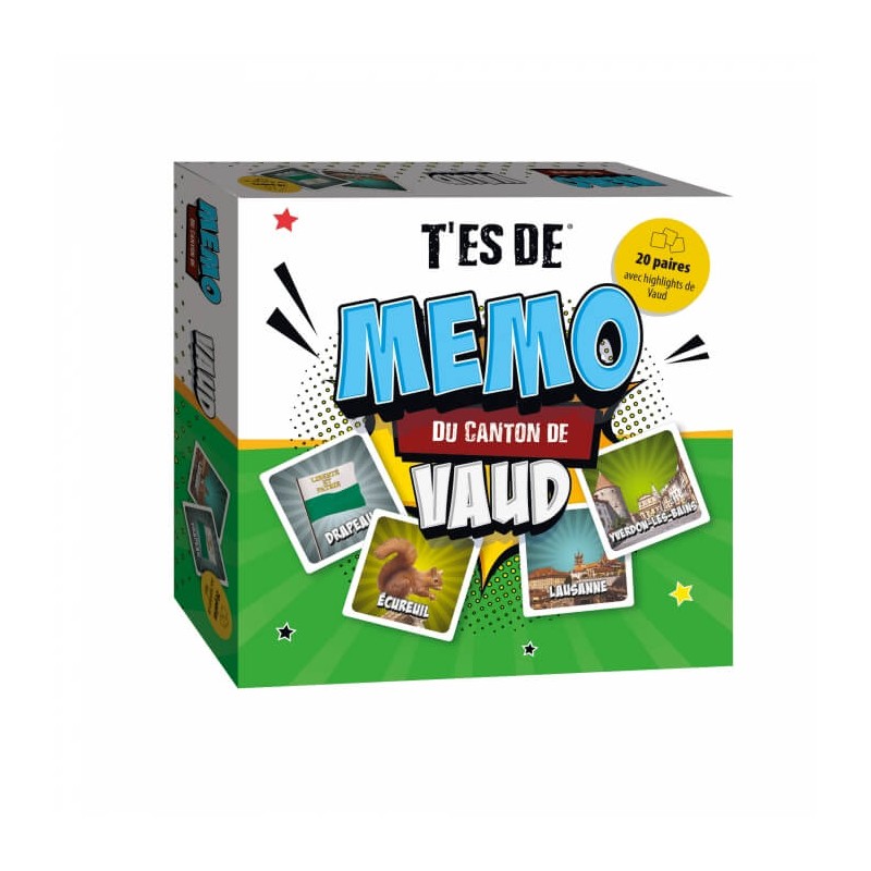 Board Game - You are from..., if - Memo - Canton de Vaud